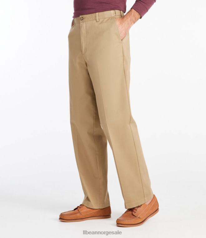 menn rynkefri chinos 24VDH5975 L.L.Bean x Double L klær steinbrudd grå