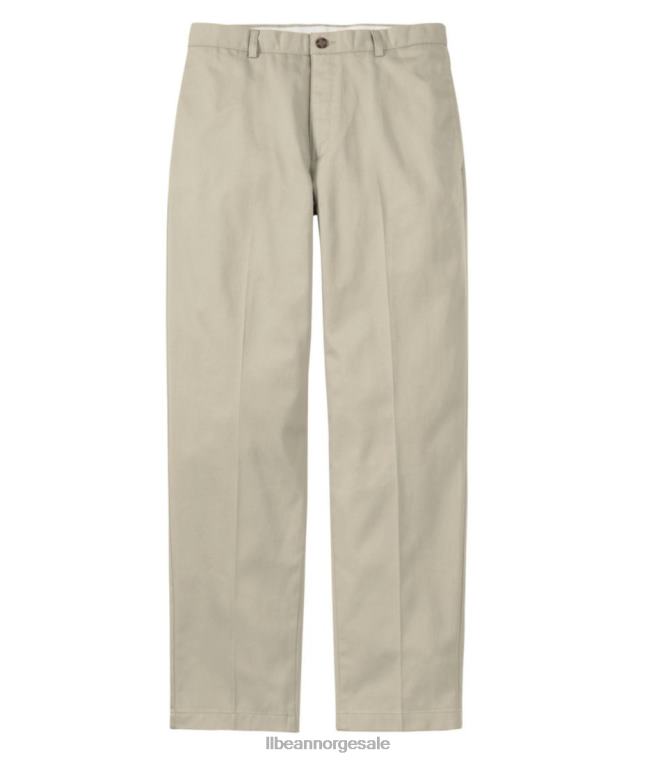 menn rynkefri chinos 24VDH671 L.L.Bean x Double L klær kaki