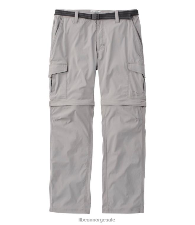 menn tropicwear bukser med glidelås 24VDH1299 L.L.Bean klær frostgrå