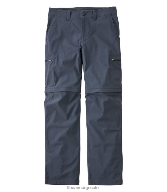 menn vannavstøtende cresta turbukser med glidelås 24VDH296 L.L.Bean klær karbon marine