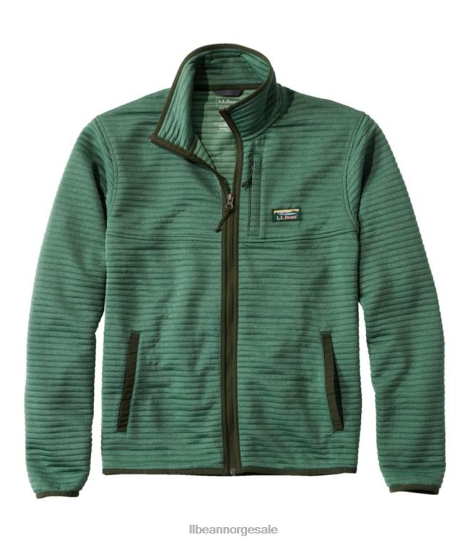 menn airlight strikket full glidelås 24VDH5740 L.L.Bean klær lett everglade lyng