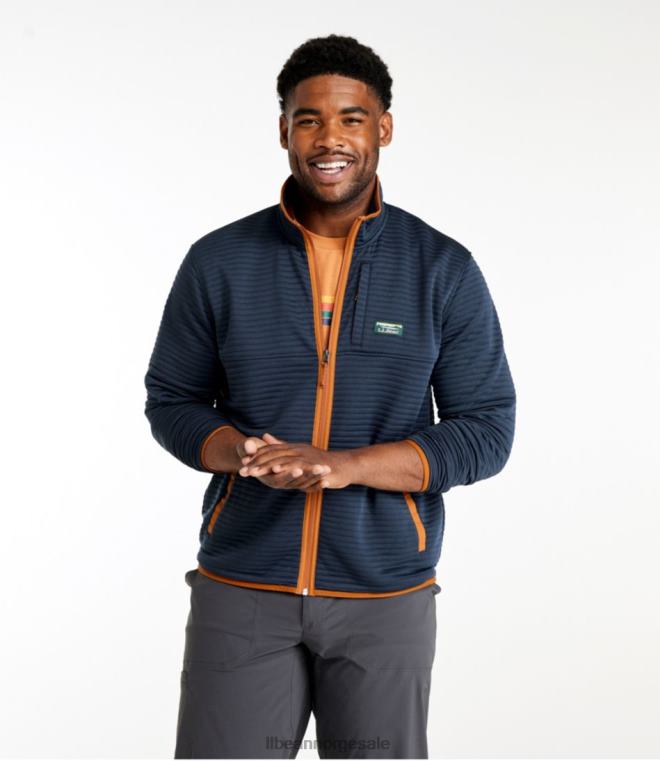 menn airlight strikket full glidelås 24VDH5740 L.L.Bean klær lett everglade lyng