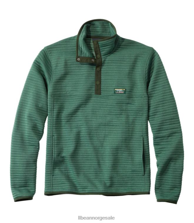 menn airlight strikket genser 24VDH6968 L.L.Bean klær lett everglade lyng