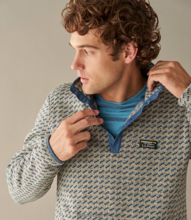 menn genser fleece genser 24VDH7307 L.L.Bean klær landskap
