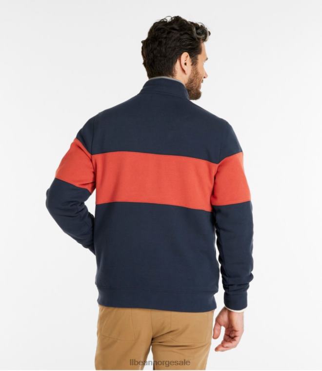 menn genser fra 1912 24VDH3416 L.L.Bean klær dyp safir/klassisk marine