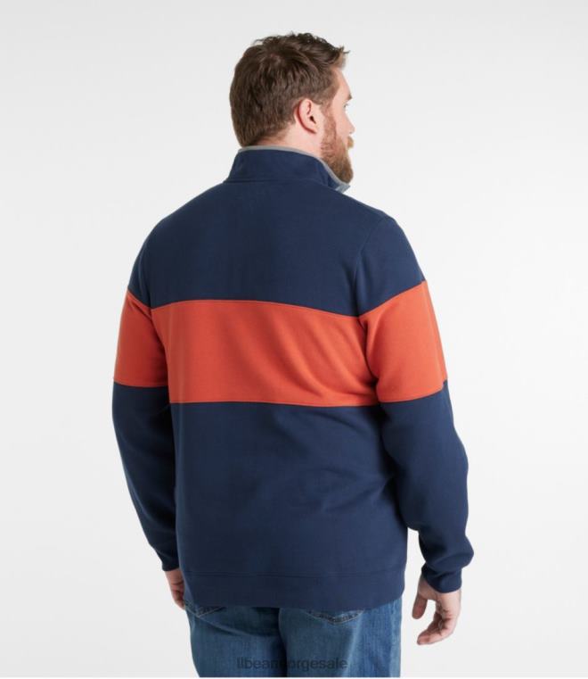 menn genser fra 1912 24VDH3416 L.L.Bean klær dyp safir/klassisk marine
