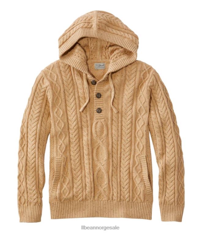 menn Heritage myk bomullsfiskergenser 24VDH3527 L.L.Bean klær katahdin khaki