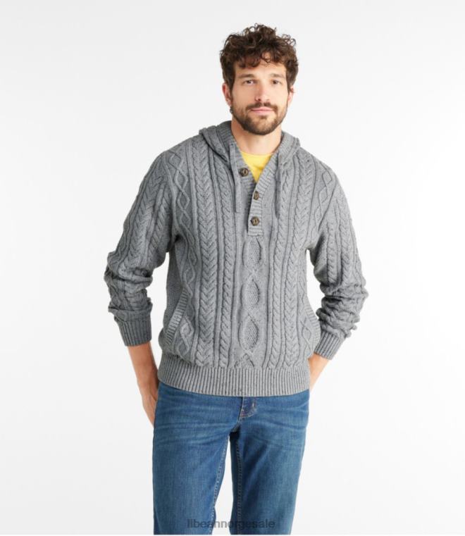 menn Heritage myk bomullsfiskergenser 24VDH726 L.L.Bean klær myk gran