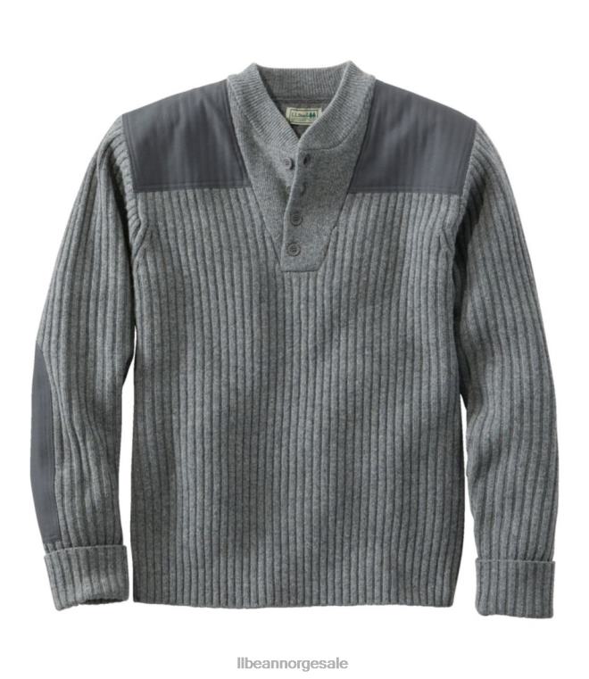 menn kommandogenser 24VDH5241 L.L.Bean klær grå lyng