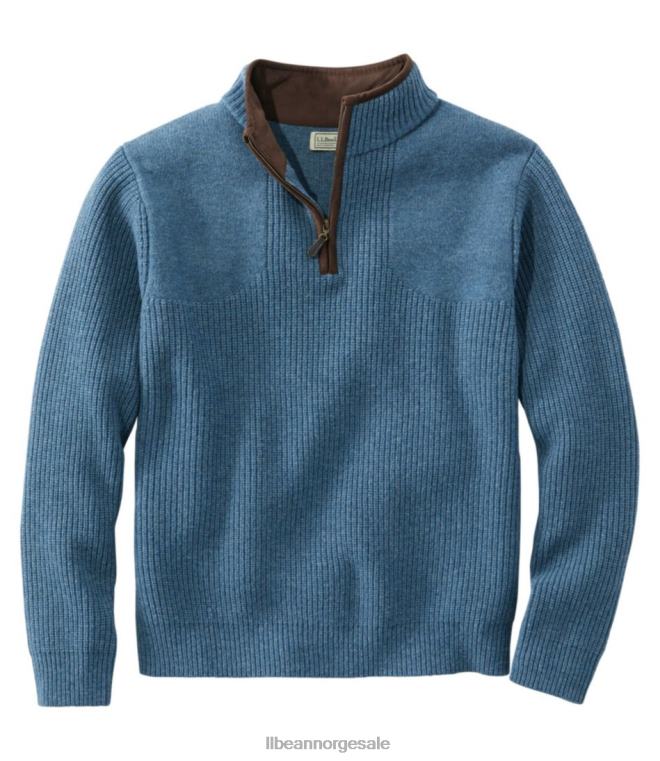 menn vannfuglgenser 24VDH5243 L.L.Bean klær skiferblå lyng