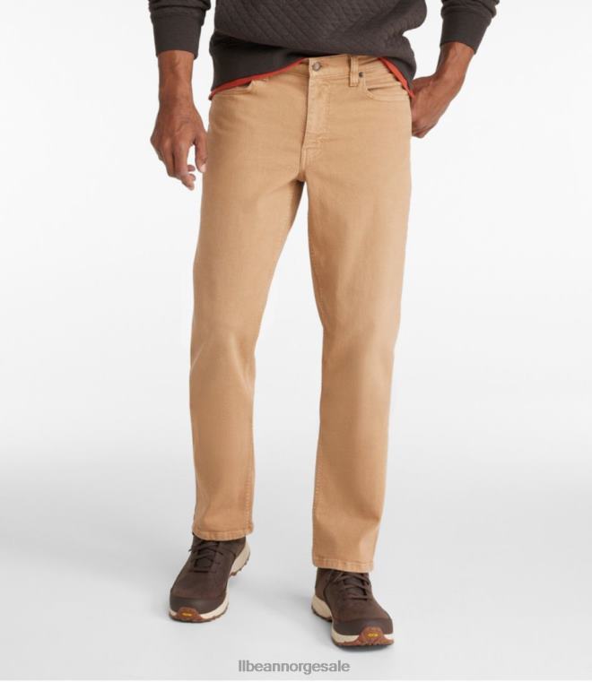 menn beanflex jeans 24VDH5762 L.L.Bean klær katahdin brun