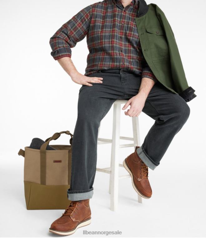 menn beanflex jeans 24VDH6933 L.L.Bean klær grå vask