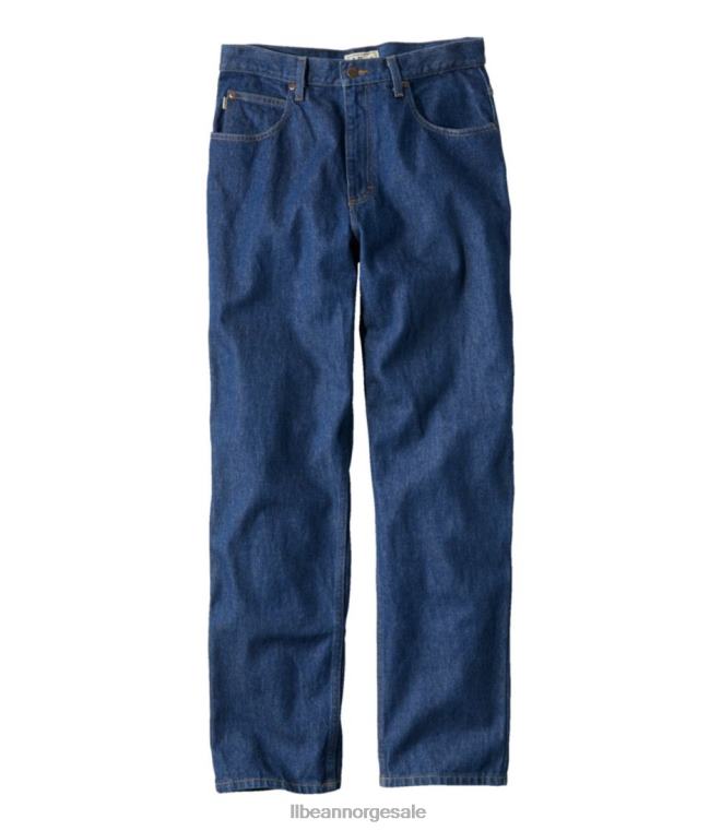 menn jeans 24VDH3501 L.L.Bean x Double L klær steinvasket denim