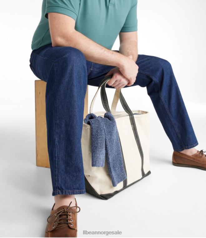 menn jeans 24VDH4998 L.L.Bean x Double L klær svart denim