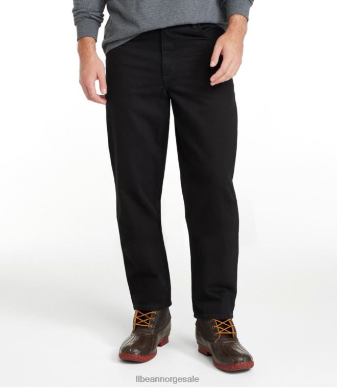 menn jeans 24VDH5001 L.L.Bean x Double L klær svart denim