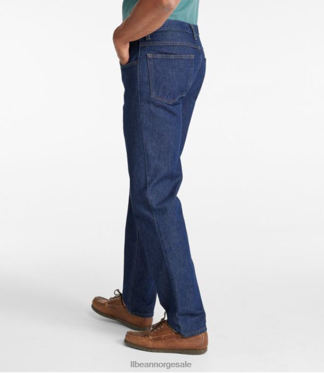 menn jeans 24VDH6624 L.L.Bean x Double L klær mørk vask