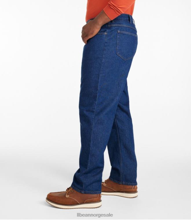 menn jeans 24VDH7025 L.L.Bean x Double L klær hasselnøtt