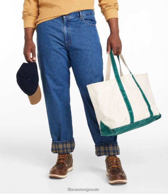 menn jeans 24VDH799 L.L.Bean x Double L klær steinvasket