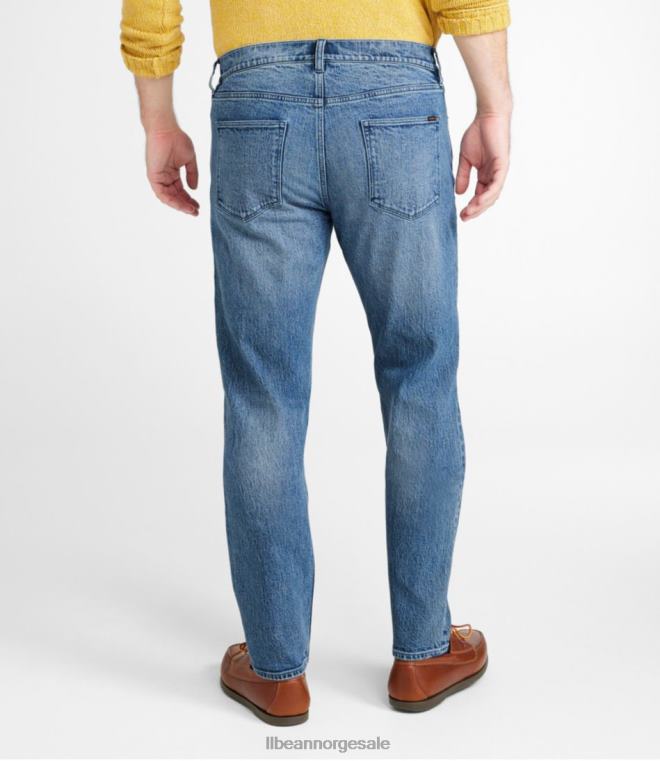 menn signatur arv denim 24VDH3051 L.L.Bean klær steinvask lys