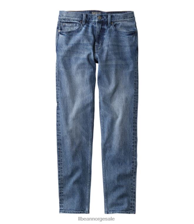 menn signatur arv denim 24VDH3051 L.L.Bean klær steinvask lys