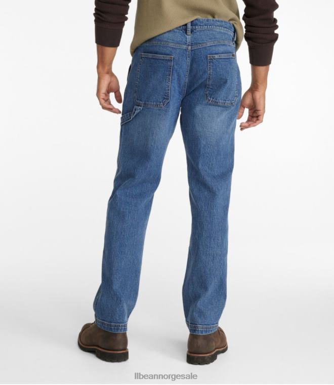 menn signatur arv utility denim 24VDH109 L.L.Bean klær antikk medium