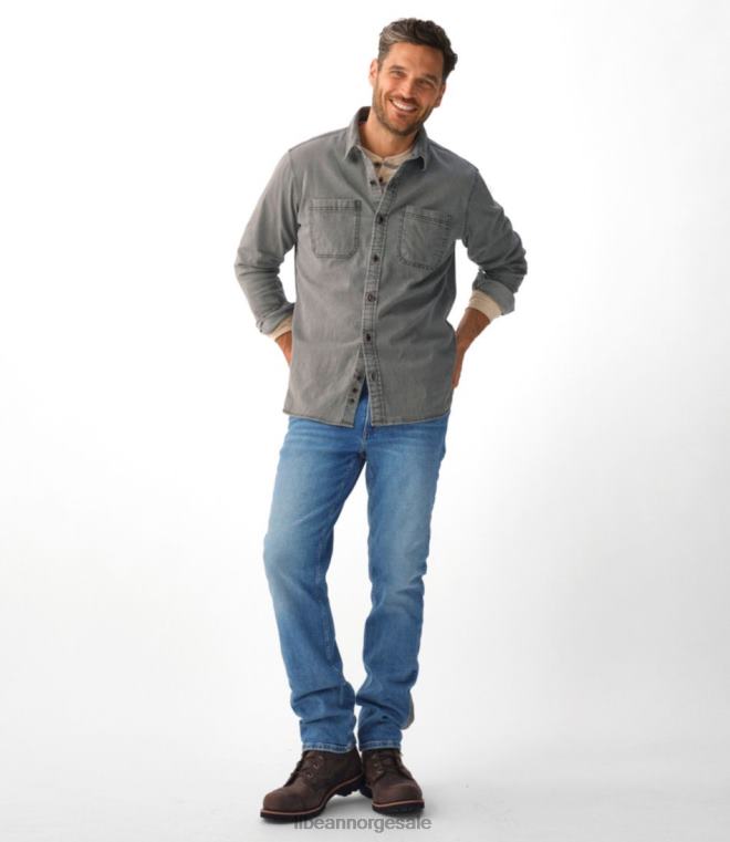 menn vintage 1912 jeans 24VDH4681 L.L.Bean klær autentisk lys
