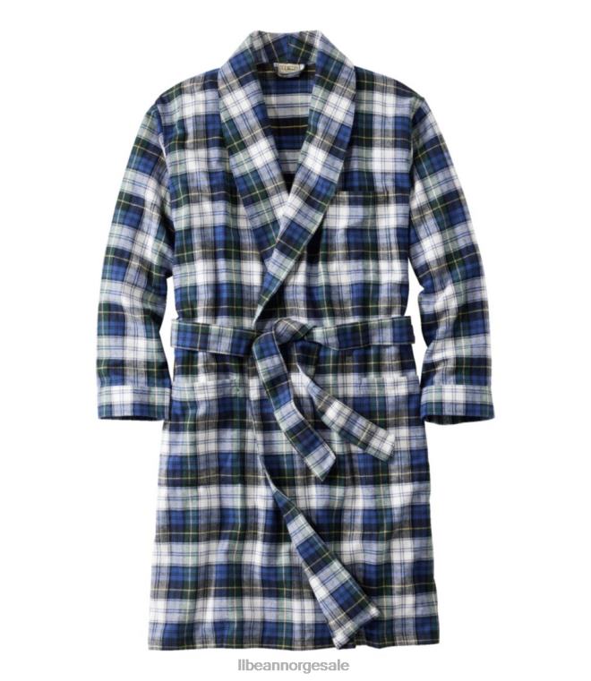 menn skotsk rutete flanell kappe 24VDH3176 L.L.Bean klær vintage tartan