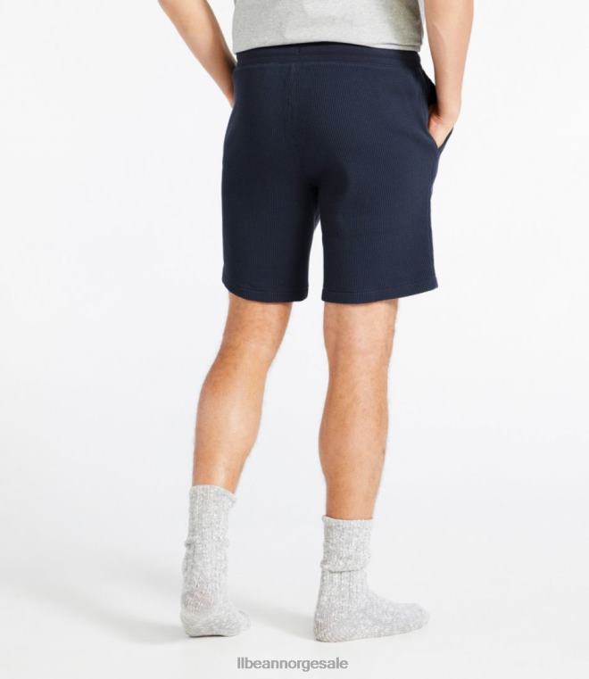 menn komfort vaffel lounge shorts 24VDH7004 L.L.Bean klær rustikk grønn lyng