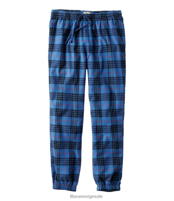 menn skotsk rutete joggebukser i flanell 24VDH3363 L.L.Bean klær Morgan