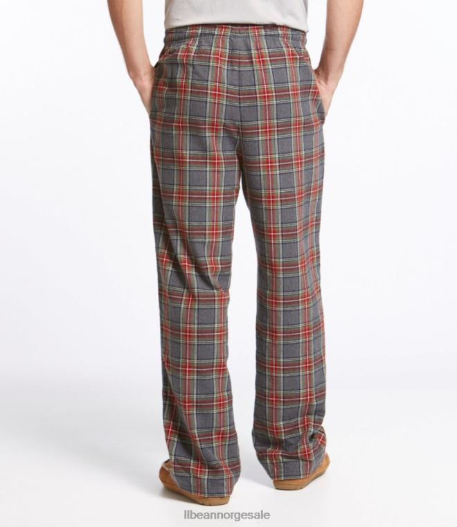 menn skotsk rutete sovebukser i flanell 24VDH6954 L.L.Bean klær rob roy tartan
