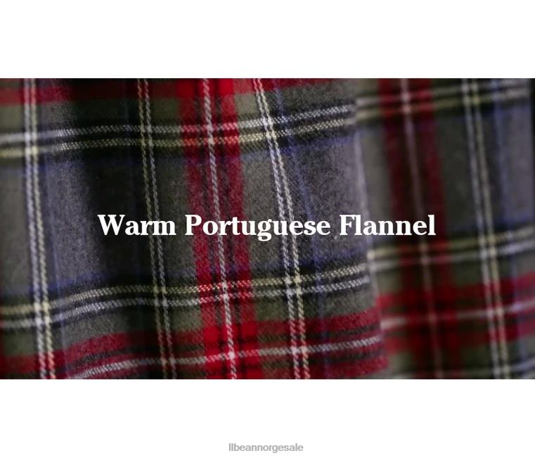 menn skotsk rutete sovebukser i flanell 24VDH6954 L.L.Bean klær rob roy tartan