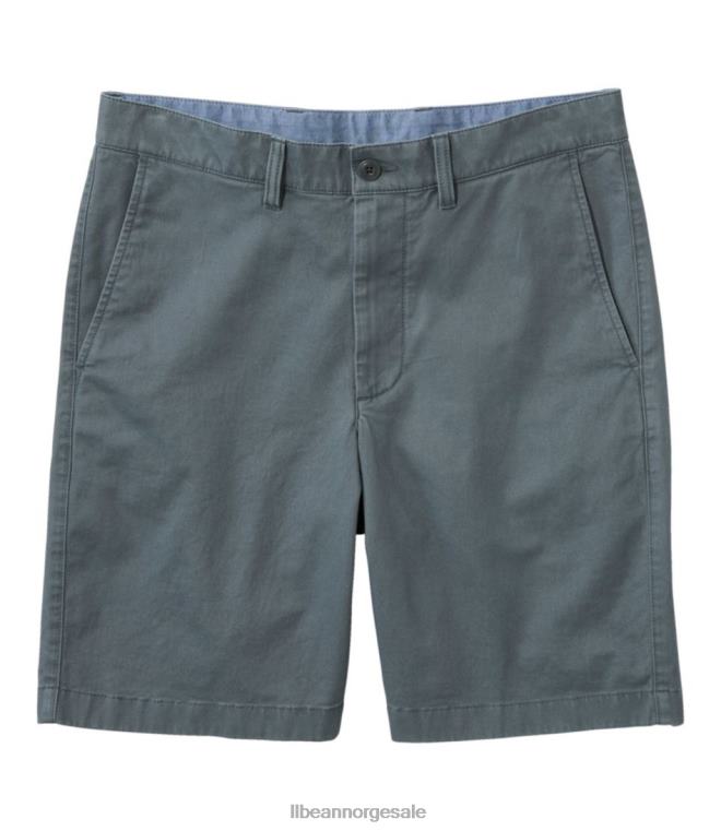 menn lakewashed stretch khaki shorts 24VDH197 L.L.Bean klær stormgrå
