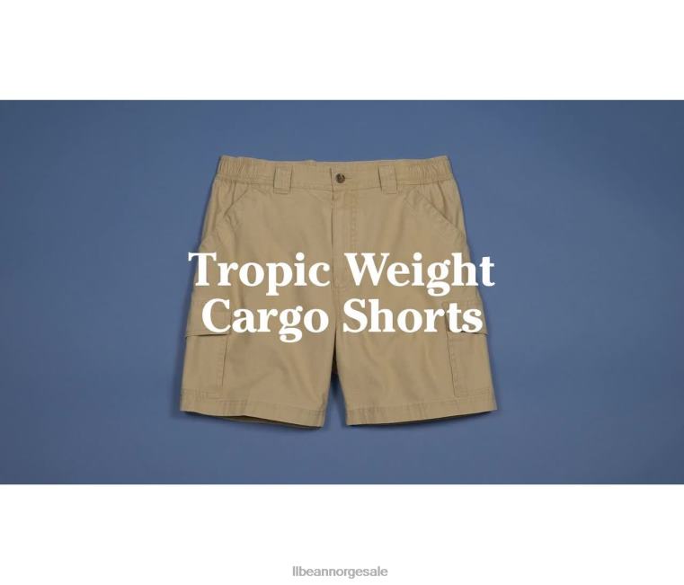 menn tropisk vekt shorts 24VDH4705 L.L.Bean klær stein