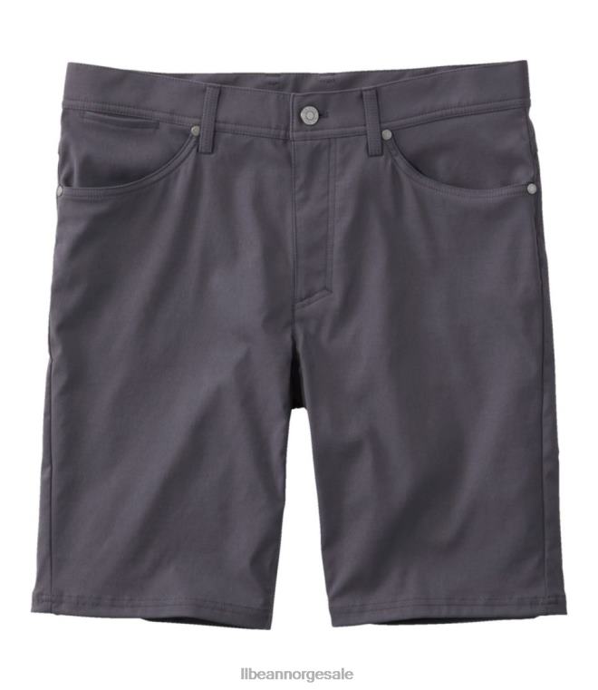 menn venture stretch fem-lommers shorts 24VDH299 L.L.Bean klær granitt