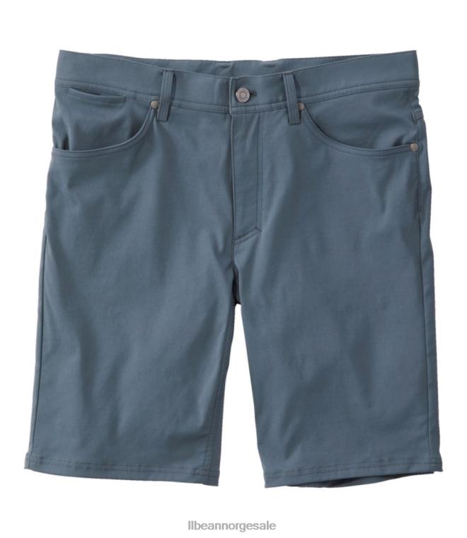 menn venture stretch fem-lommers shorts 24VDH3186 L.L.Bean klær rangeley blå
