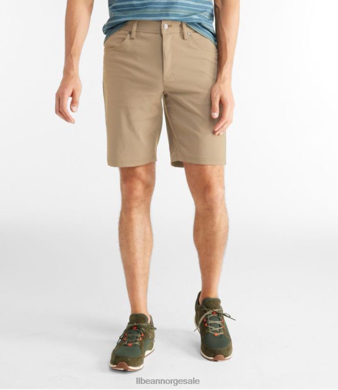 menn venture stretch fem-lommers shorts 24VDH6528 L.L.Bean klær mørk slagg