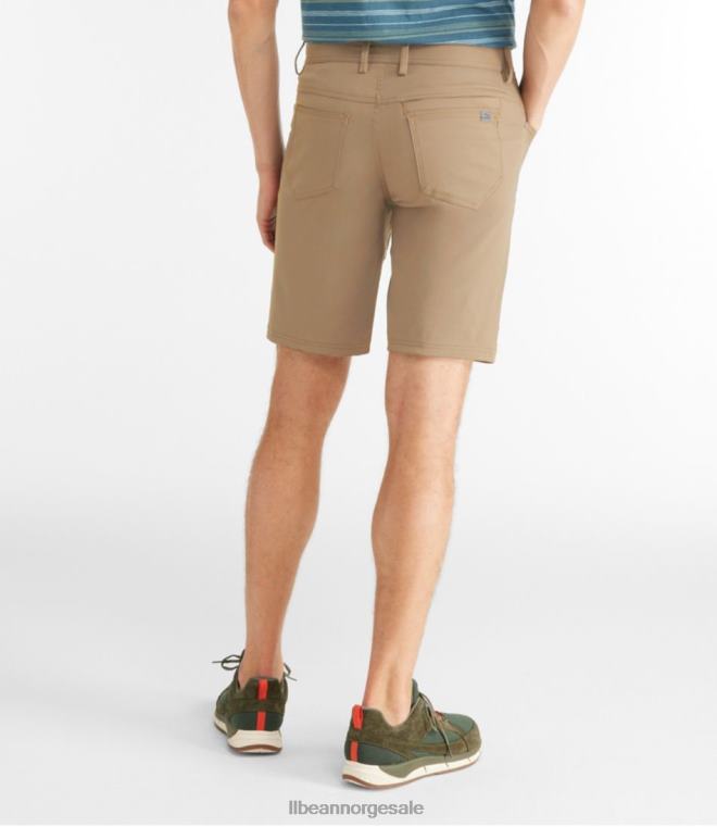menn venture stretch fem-lommers shorts 24VDH6528 L.L.Bean klær mørk slagg