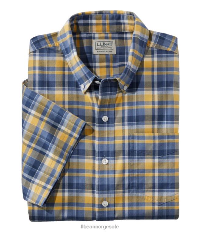 menn komfort stretch oxford 24VDH5781 L.L.Bean klær gullris
