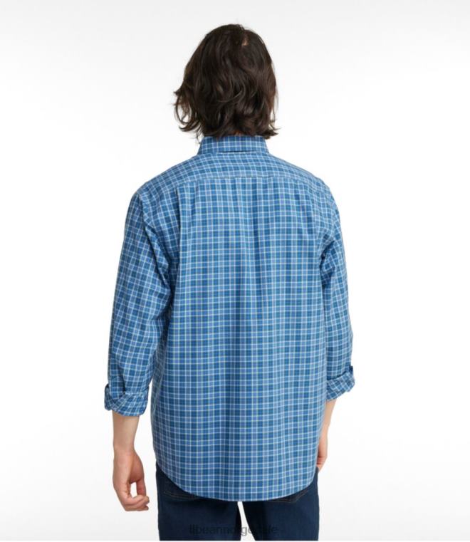 menn rynkefri kennebunk sportsskjorte 24VDH3006 L.L.Bean klær Morgan