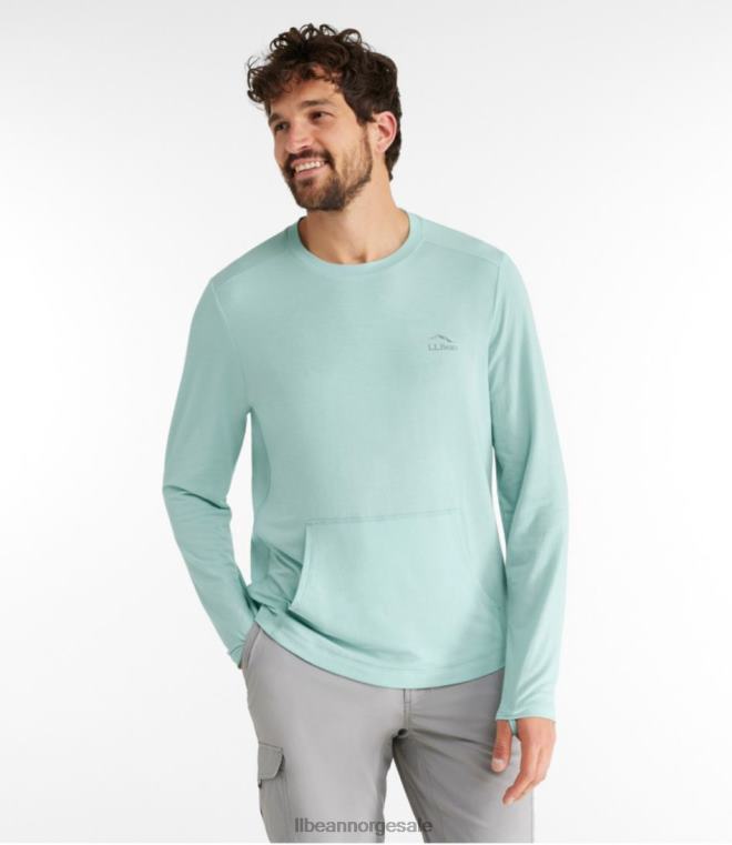 menn tropicwear comfort crew 24VDH3297 L.L.Bean klær skumringsblå