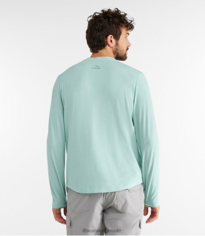 menn tropicwear comfort crew 24VDH3297 L.L.Bean klær skumringsblå