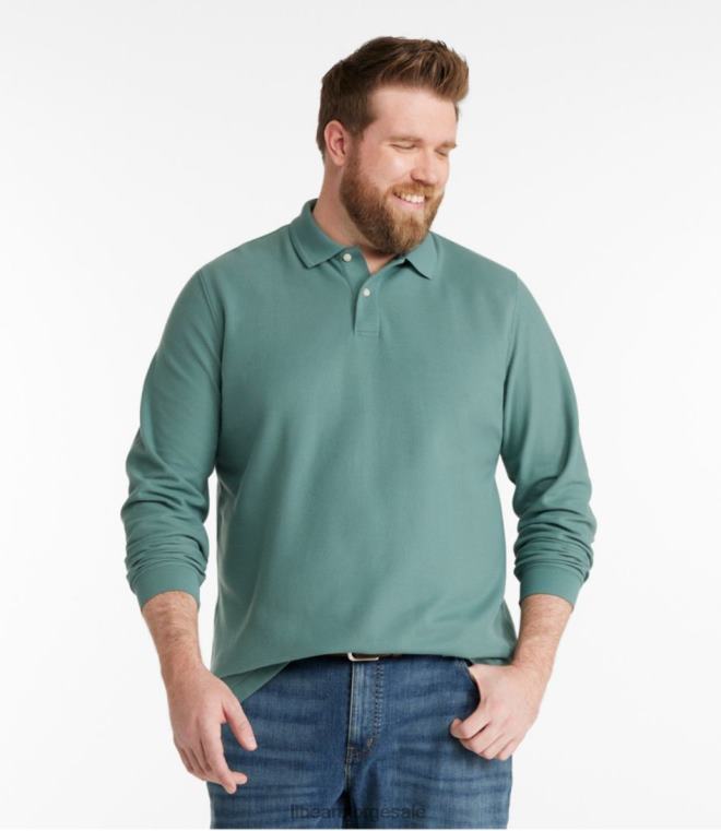 menn premium polo 24VDH5792 L.L.Bean x Double L klær kløver