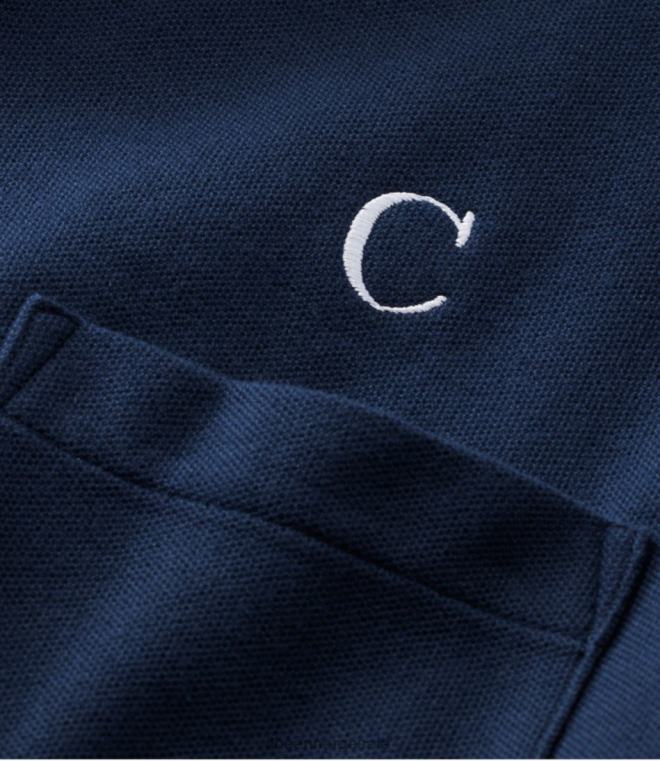 menn premium polo 24VDH7176 L.L.Bean x Double L klær leirgrønt