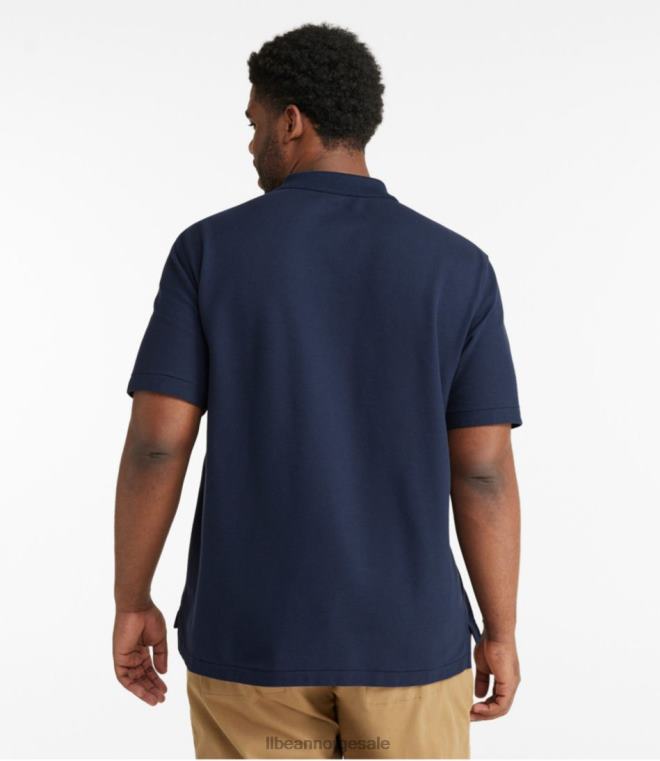menn premium polo 24VDH7288 L.L.Bean x Double L klær hvit