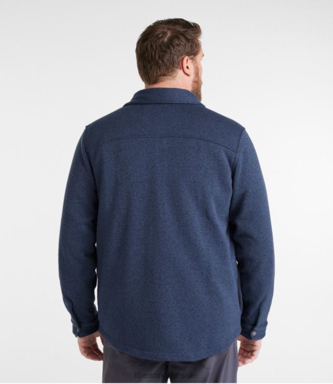 menn genser fleeceskjorte jac 24VDH4947 L.L.Bean klær eukalyptus
