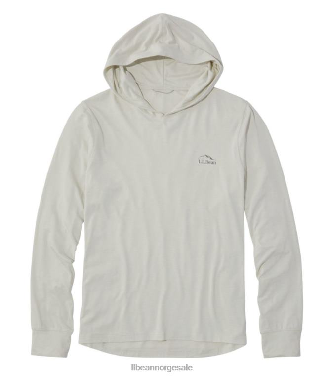 menn insect shield pro strikket hettegenser 24VDH4849 L.L.Bean klær sølv bjørk