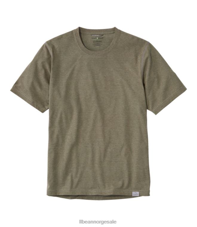 menn insekt skjold felt tee 24VDH339 L.L.Bean klær tare grønn