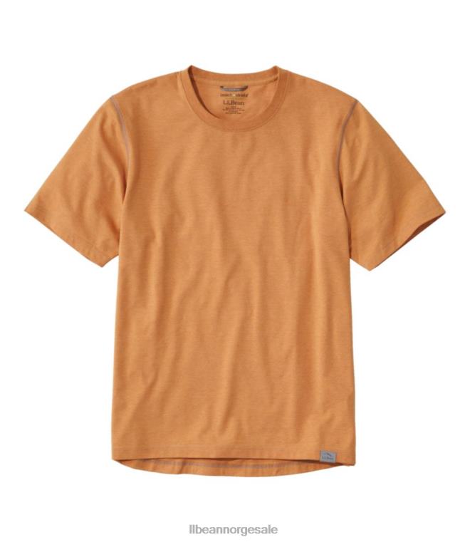 menn insekt skjold felt tee 24VDH4819 L.L.Bean klær mørk rav