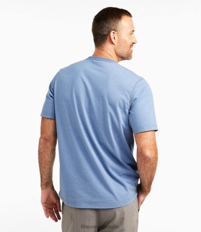 menn insekt skjold felt tee 24VDH4819 L.L.Bean klær mørk rav