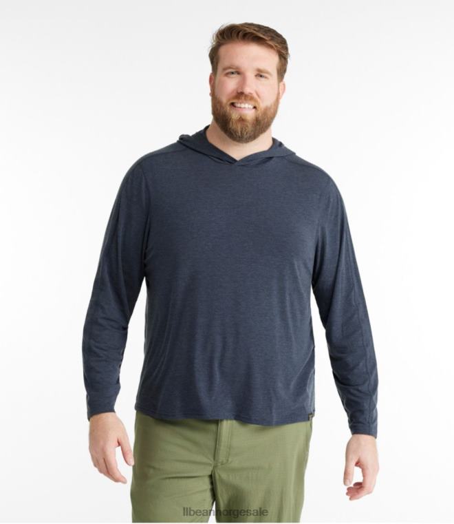 menn solsmart t-skjorte til hverdags 24VDH3195 L.L.Bean klær karbon marine